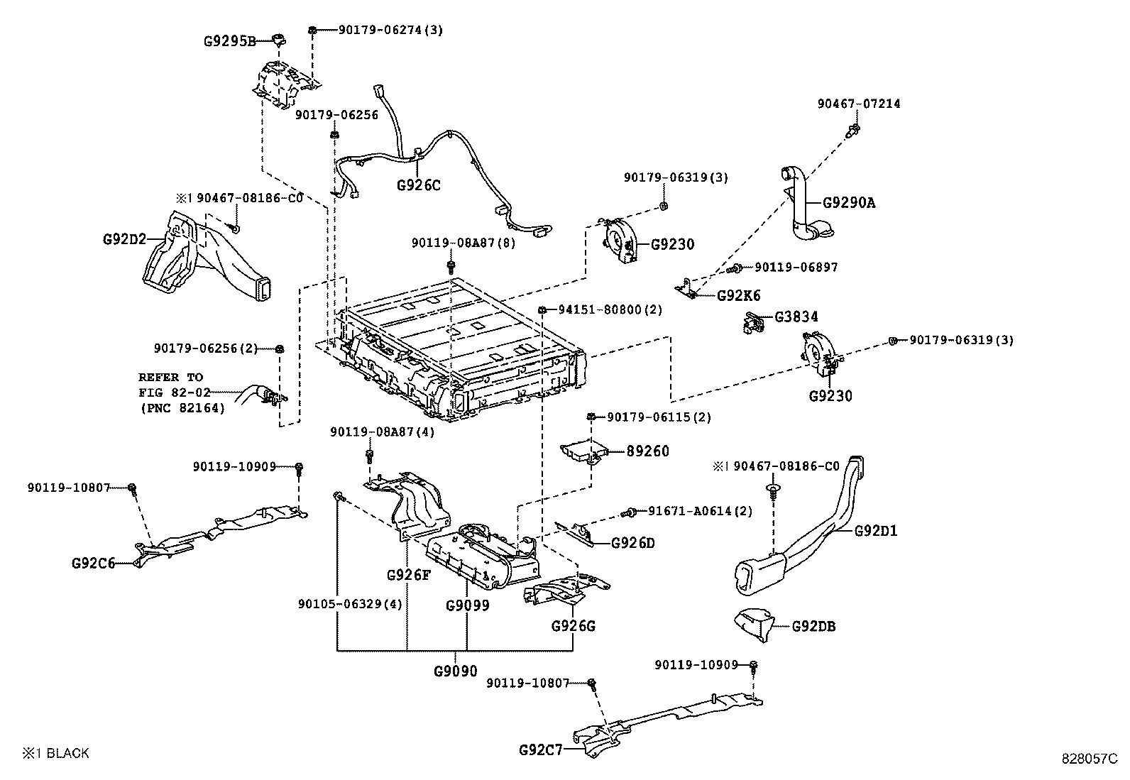 G9508-49075 STACK SUB-ASSY, HV SUPPLY, NO.2 product image