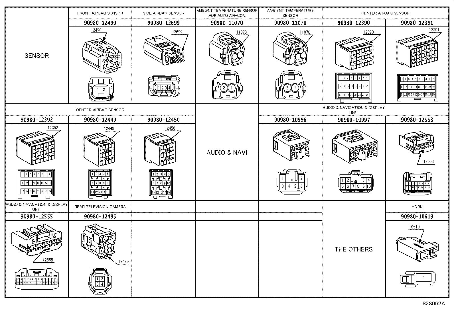 82817-0D130 PROTECTOR, WIRING HARNESS, NO.12 product image