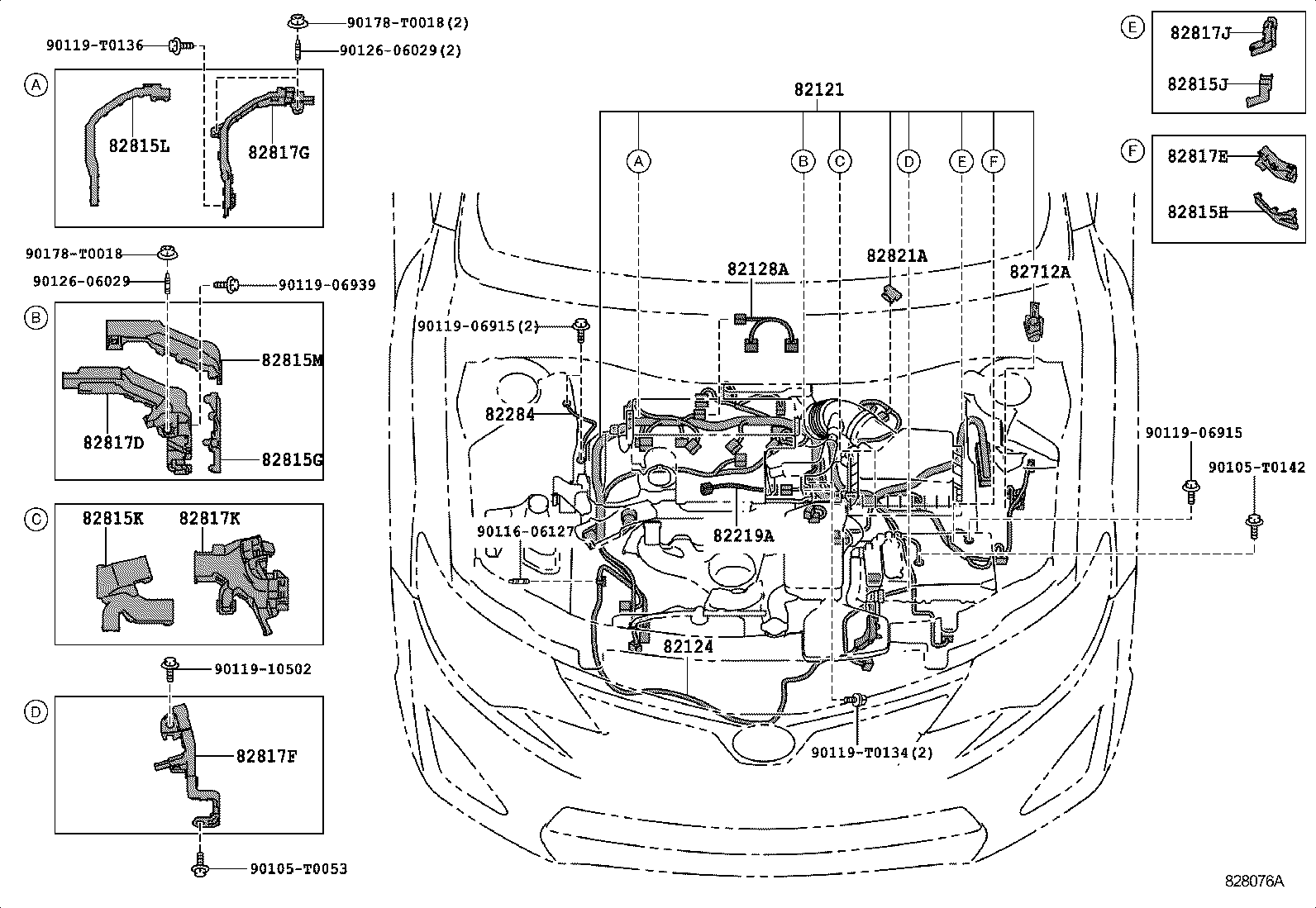 82121-06D30 WIRE, ENGINE product image