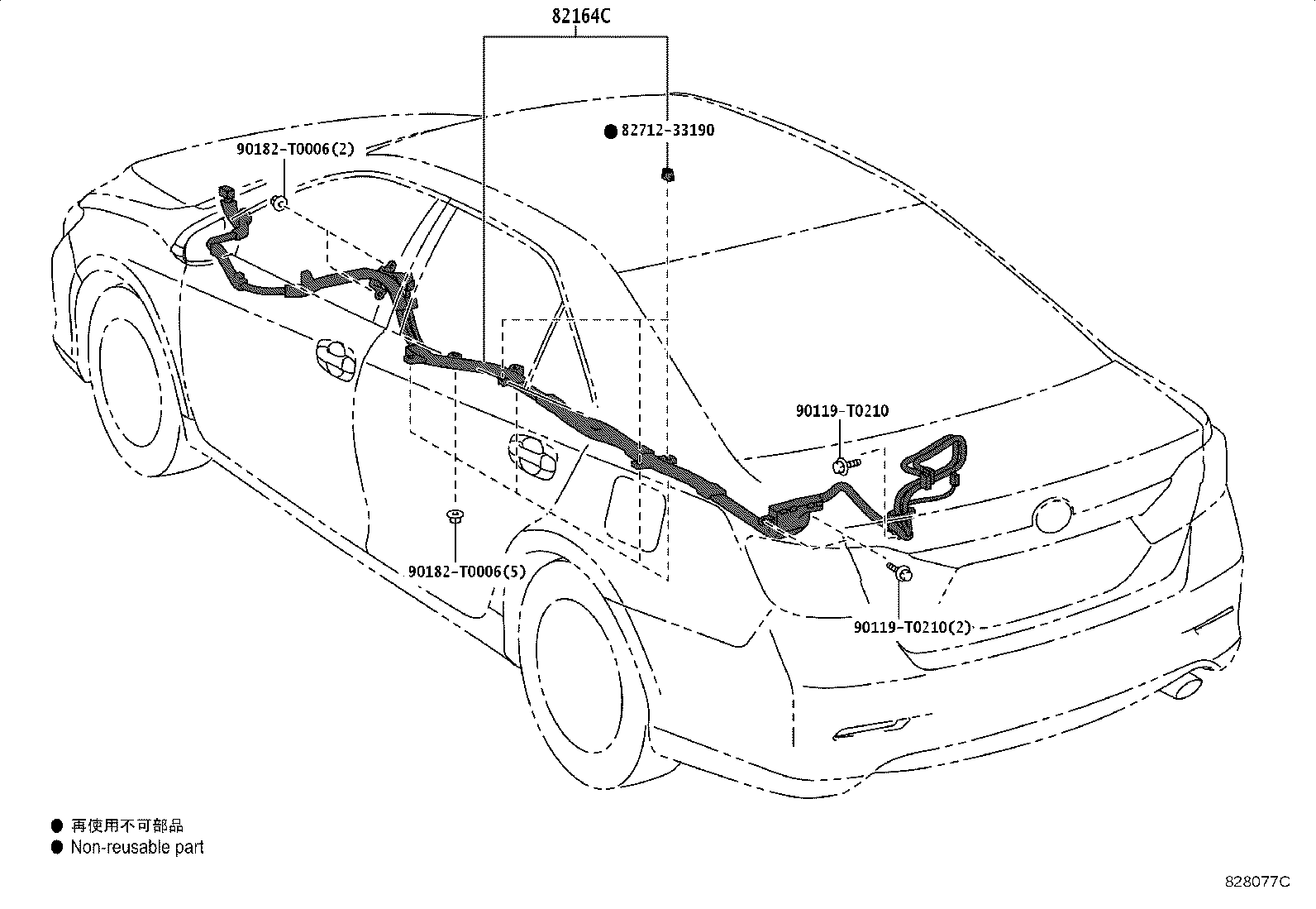 82121-06D30 WIRE, ENGINE product image