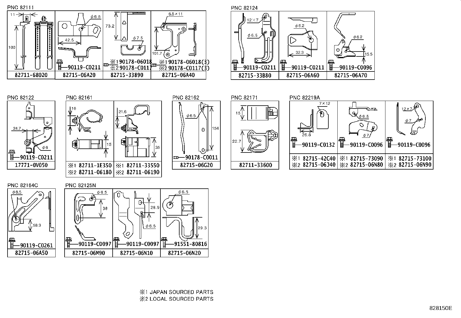 82151-06J91 WIRE, FRONT DOOR, RH product image