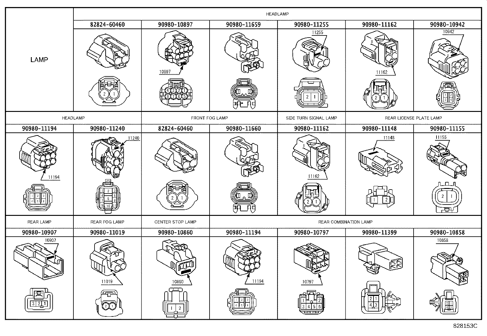 82122-0G040 WIRE, ENGINE, NO.2 product image