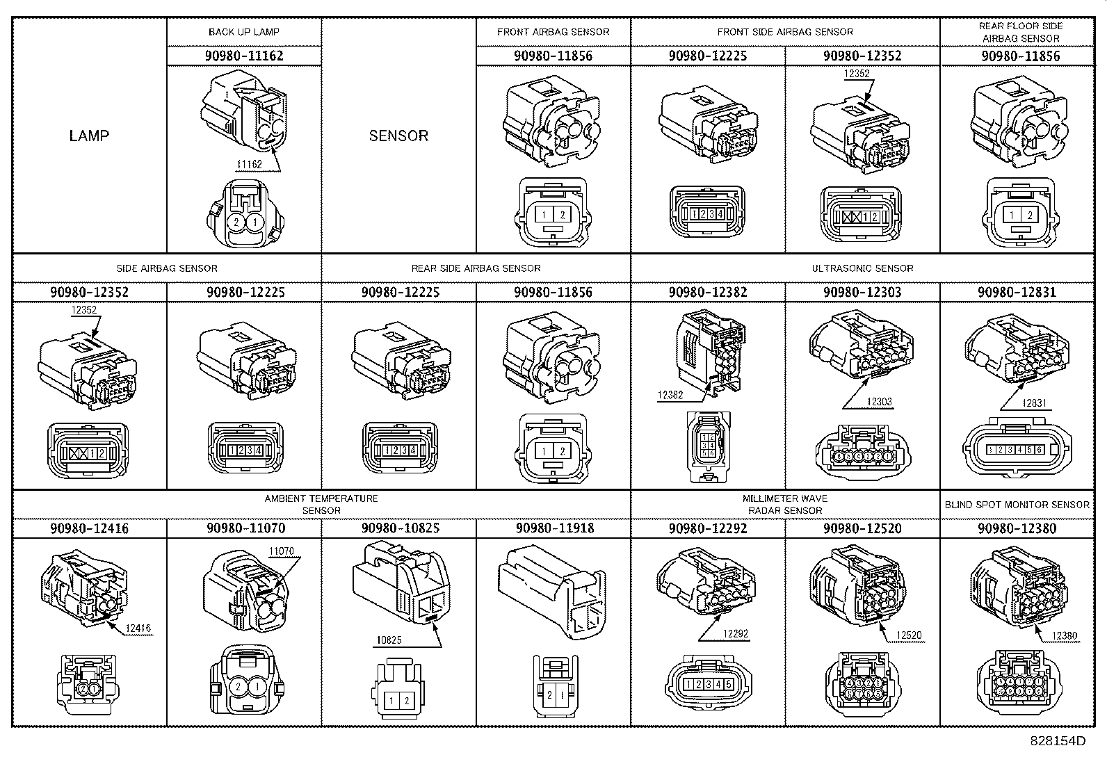 82122-0G040 WIRE, ENGINE, NO.2 product image