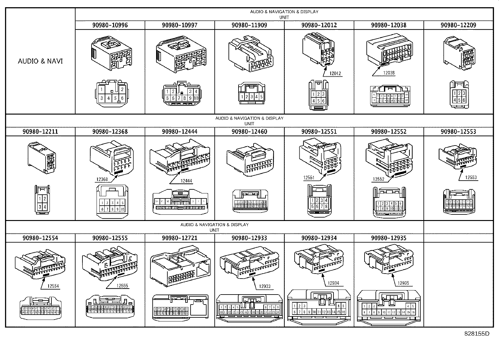 82122-0G040 WIRE, ENGINE, NO.2 product image
