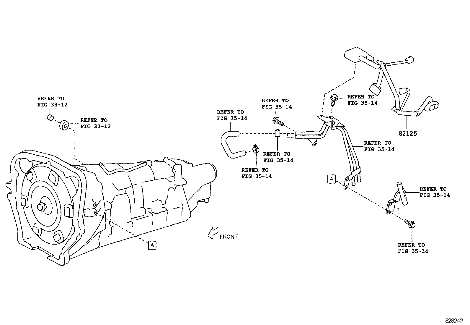 82233-WY010 WIRE, ENGINE ROOM, NO.2 product image