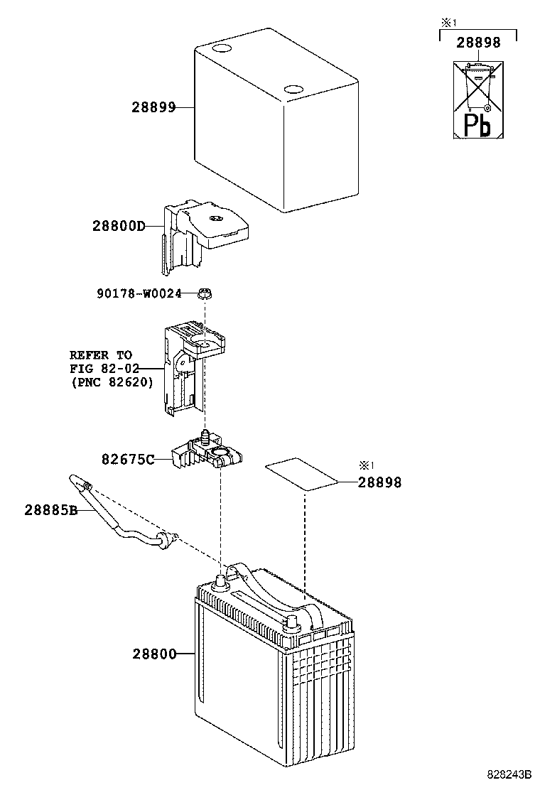 28800-0Y080 BATTERY product image