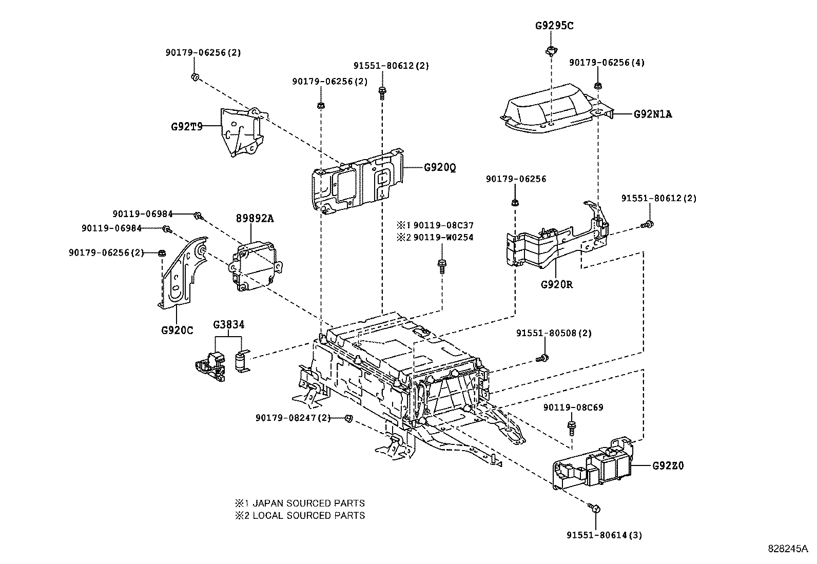 28800-0Y080 BATTERY product image