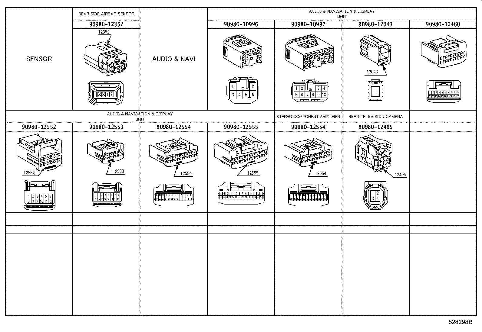 82191-47100 WIRE, FRONT SEAT, RH product image