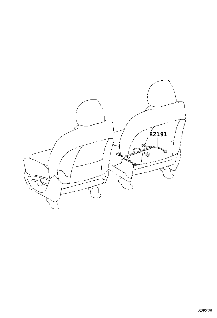 77277-0R040 PROTECTOR, WIRING HARNESS, NO.2 product image