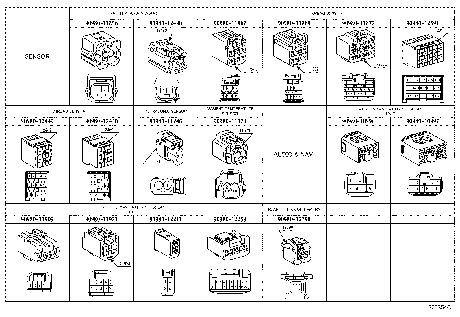 82124-02030 WIRE, ENGINE, NO.4 product image