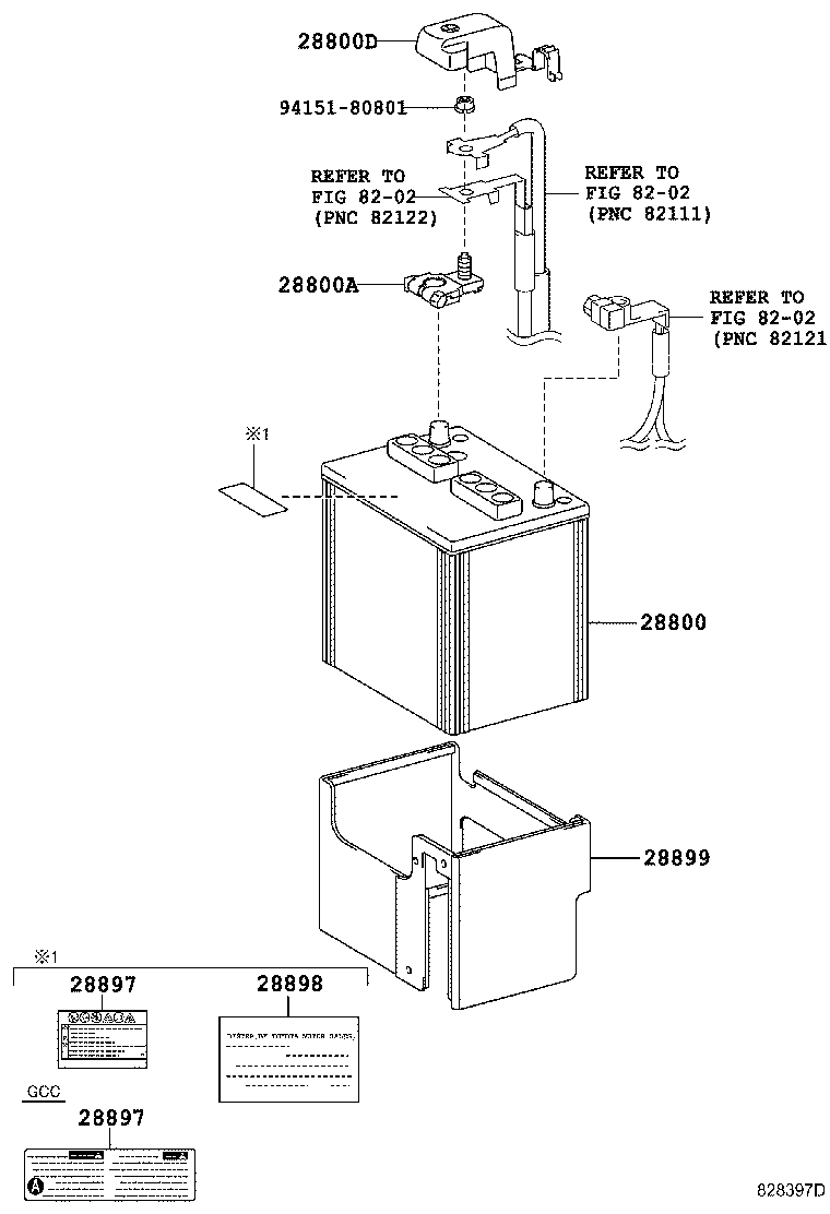 28899-36070 INSULATOR, BATTERY product image