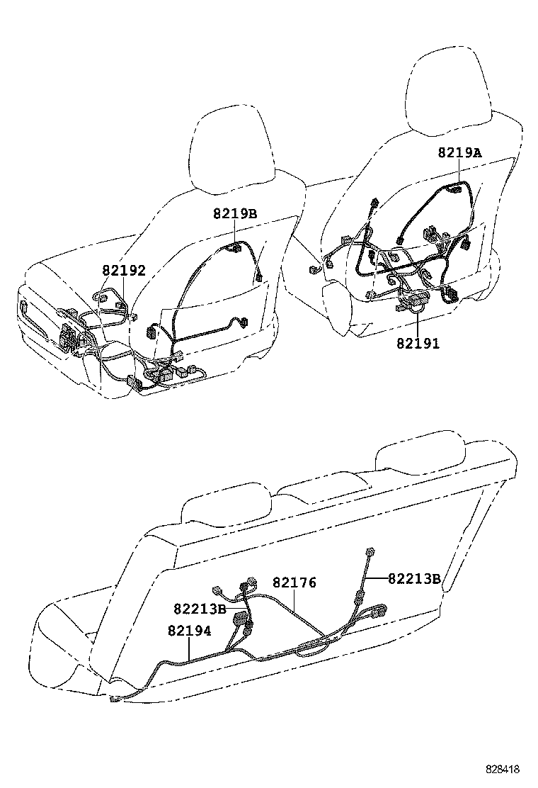 82817-33G00 PROTECTOR, WIRING HARNESS, NO.4 product image