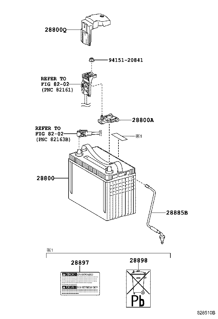 28899-47010 INSULATOR, BATTERY product image