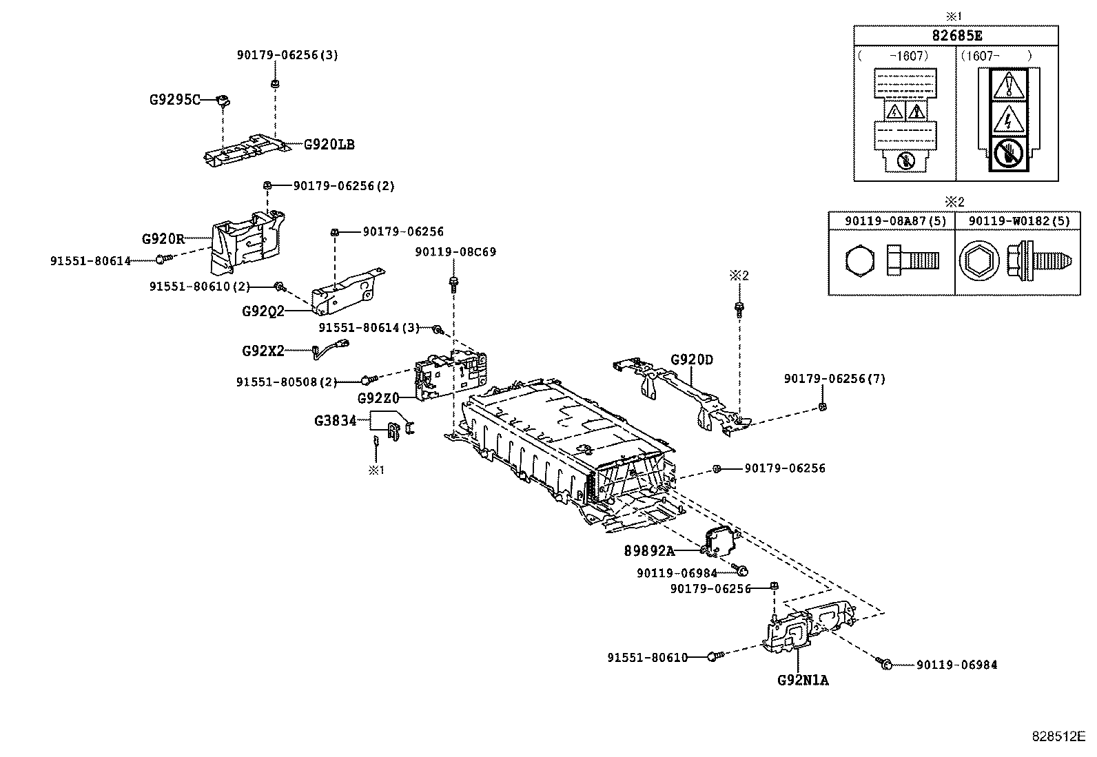 28899-47010 INSULATOR, BATTERY product image