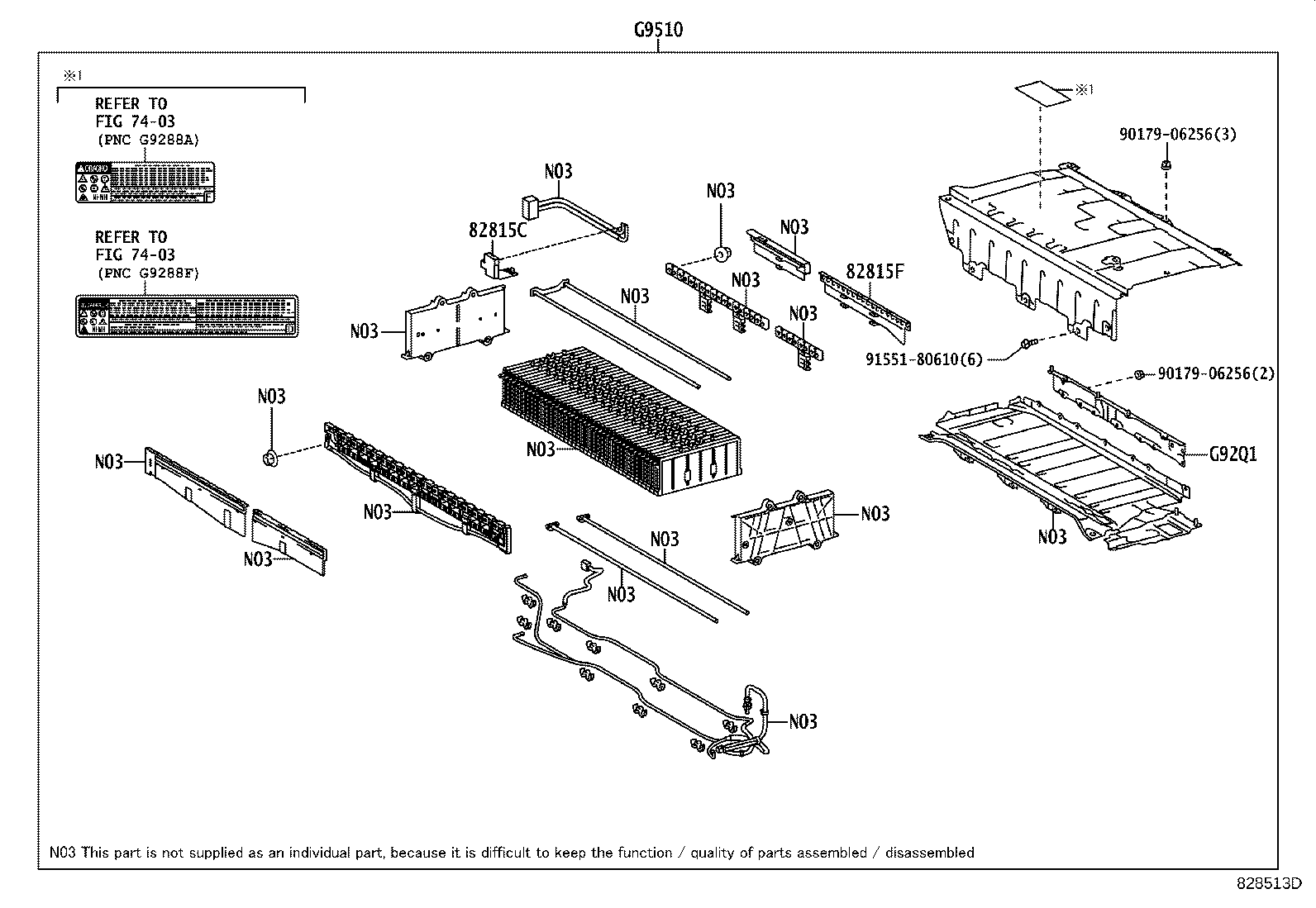 28899-47010 INSULATOR, BATTERY product image