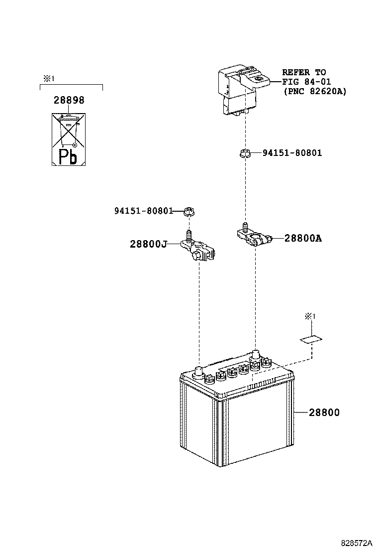 28800-21070 BATTERY product image