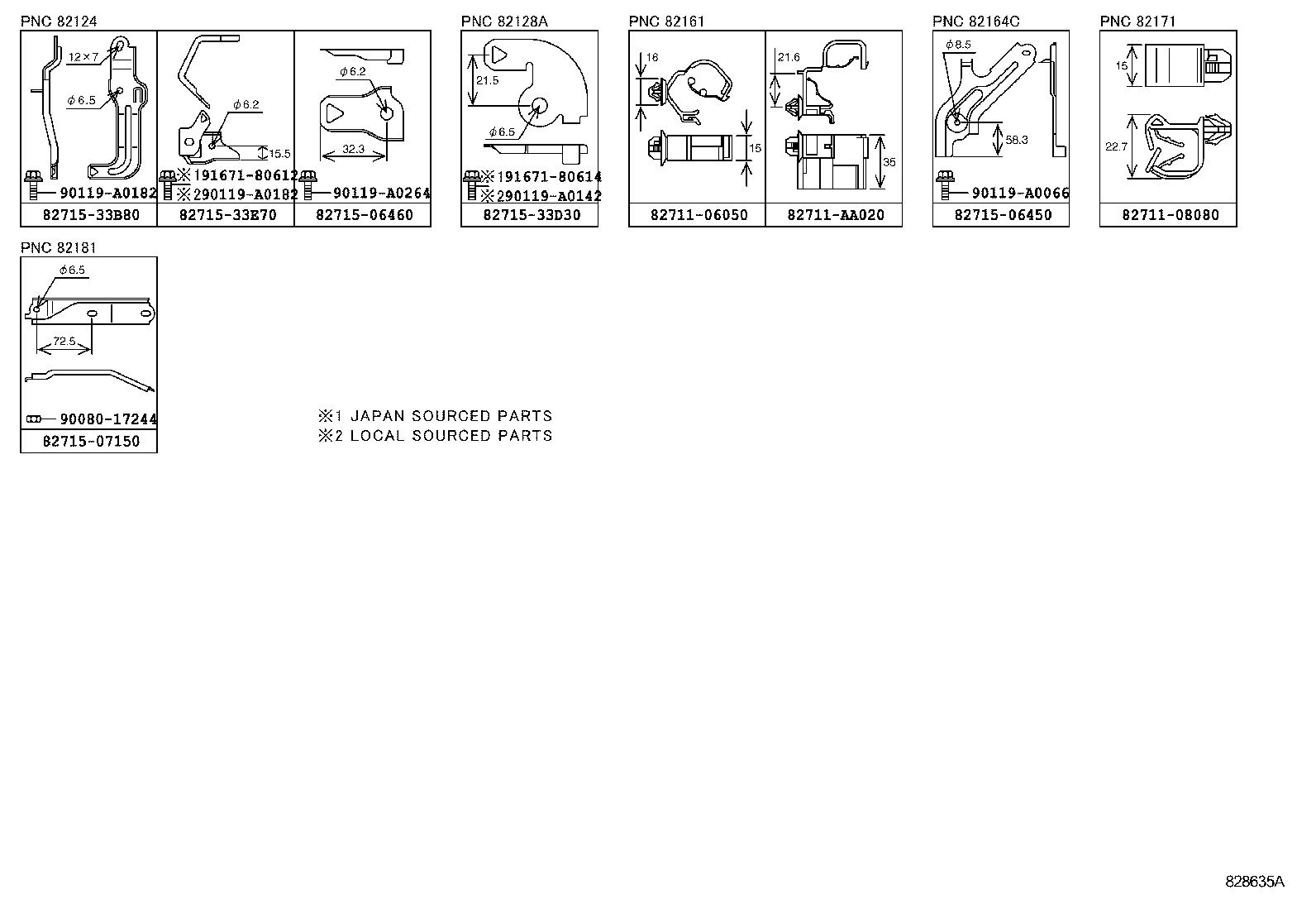 Thumbnail 7 for 82181-07191