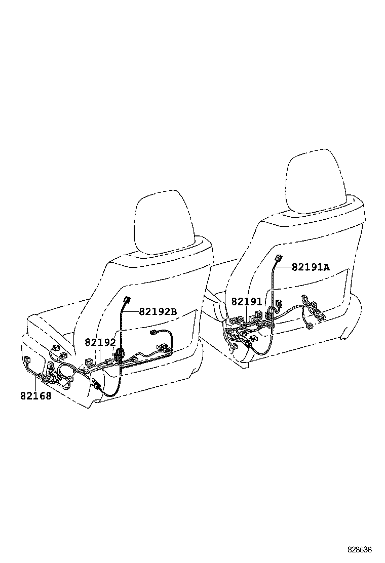 82817-07510 PROTECTOR, WIRING HARNESS, NO.2 product image