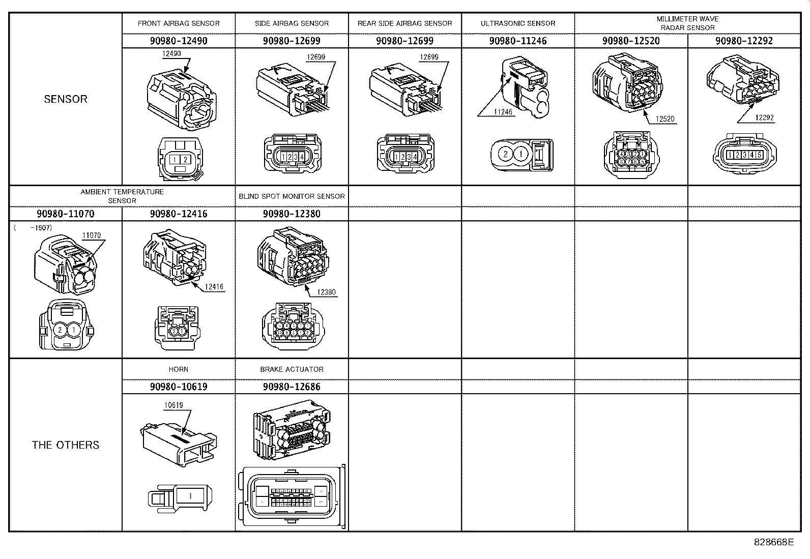 82817-33G00 PROTECTOR, WIRING HARNESS, NO.4 product image