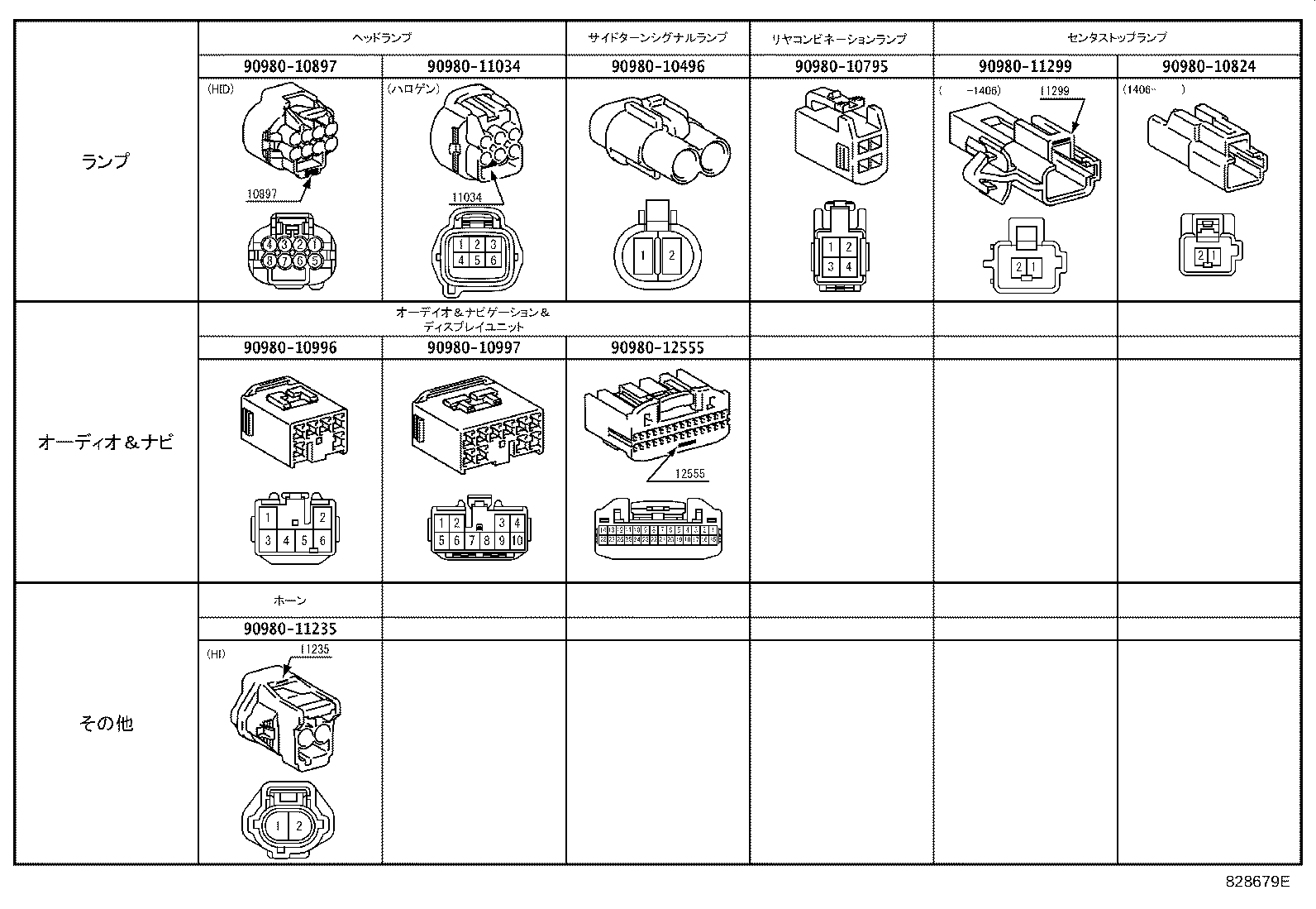 82233-WY010 WIRE, ENGINE ROOM, NO.2 product image