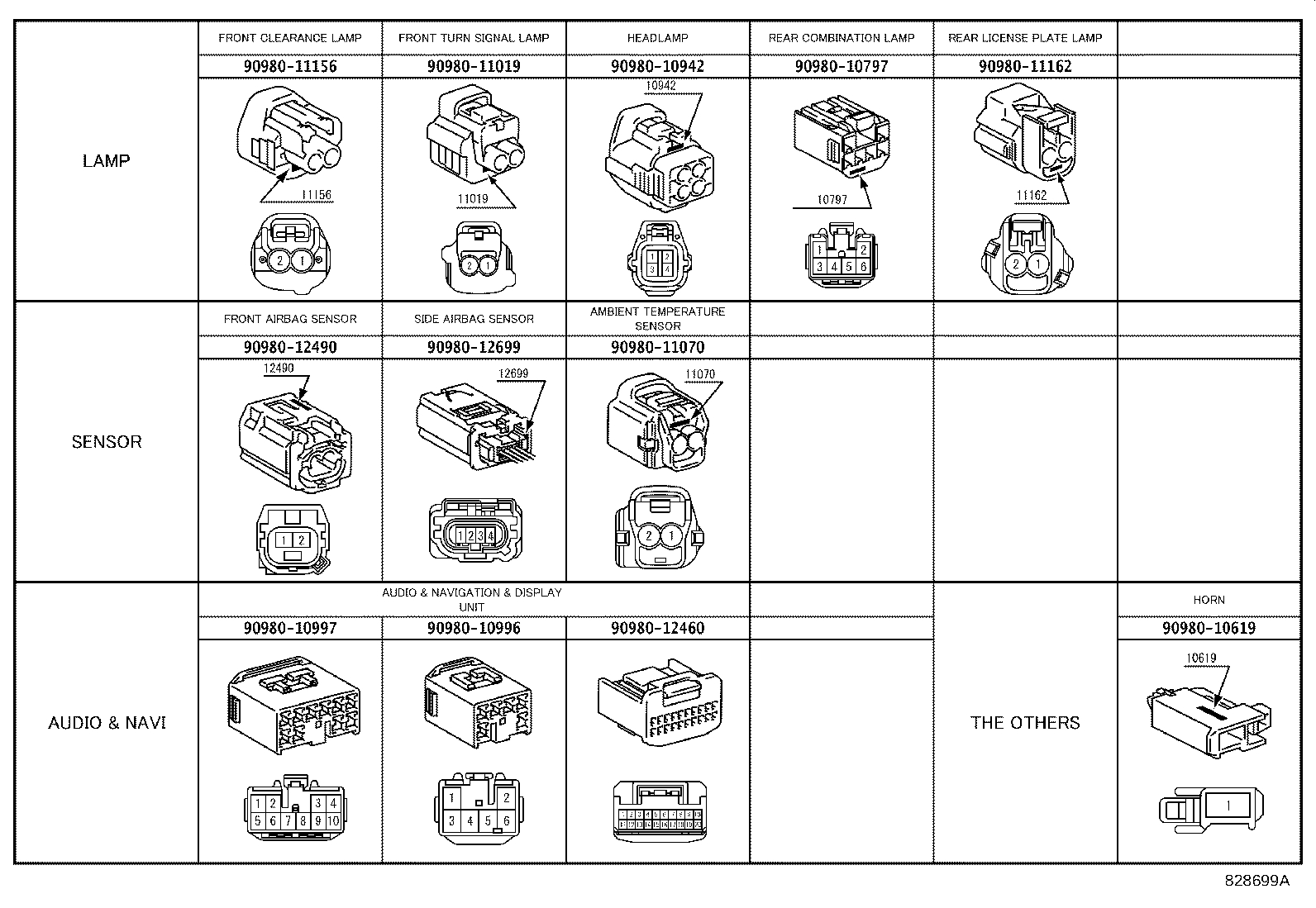 82284-74010 WIRE, EARTH product image