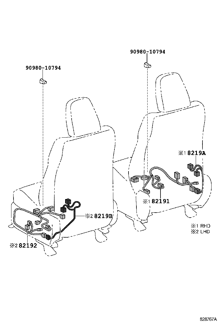 82817-42850 PROTECTOR, WIRING HARNESS, NO.2 product image