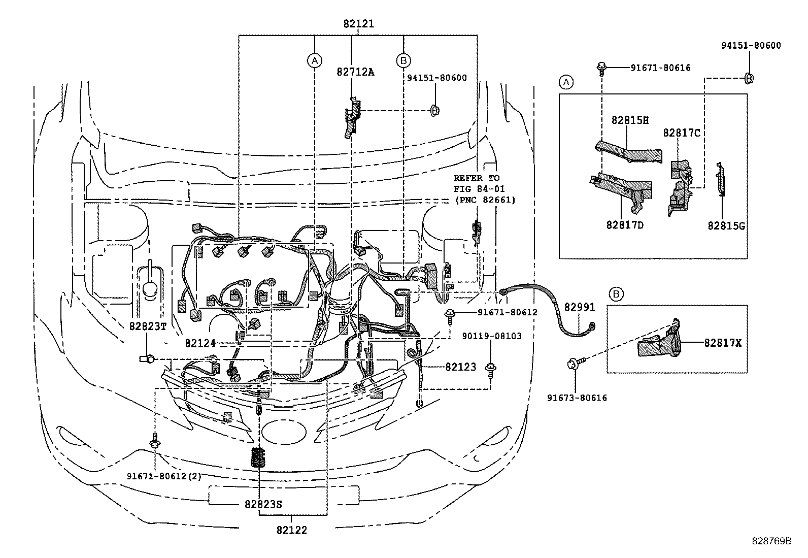 82817-42580 PROTECTOR, WIRING HARNESS, NO.11 product image