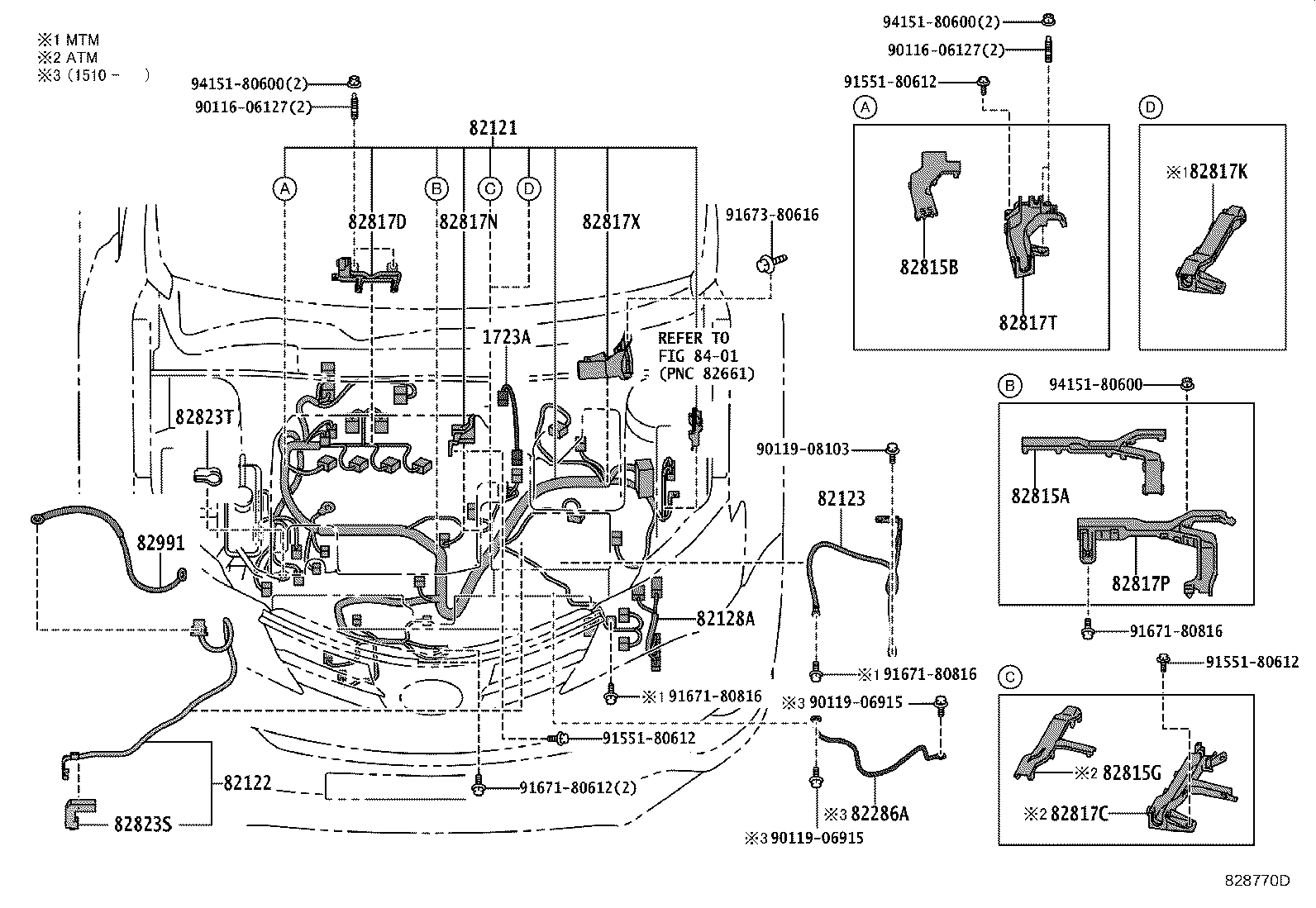 82817-42580 PROTECTOR, WIRING HARNESS, NO.11 product image
