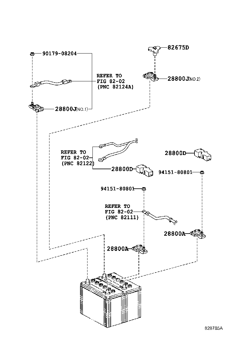 82675-36080 TERMINAL, JUNCTION product image