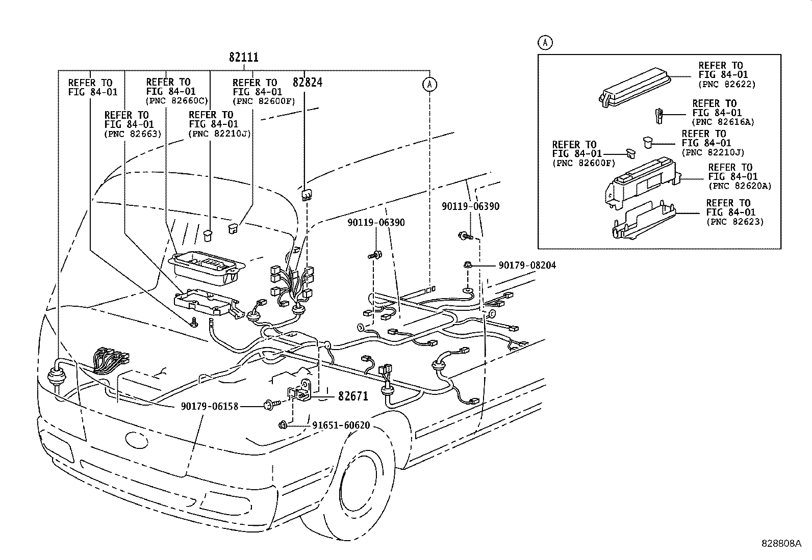 82817-36280 PROTECTOR, WIRING HARNESS, NO.1 product image