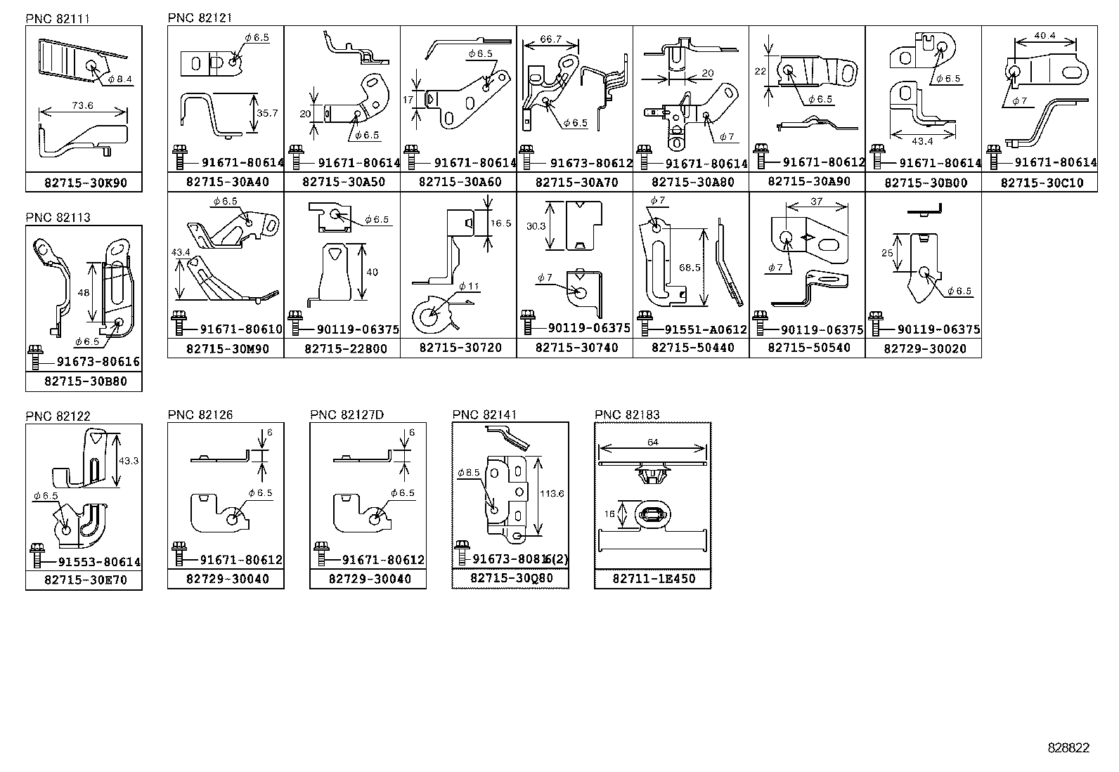 82817-3AC20 PROTECTOR, WIRING HARNESS, NO.1 product image