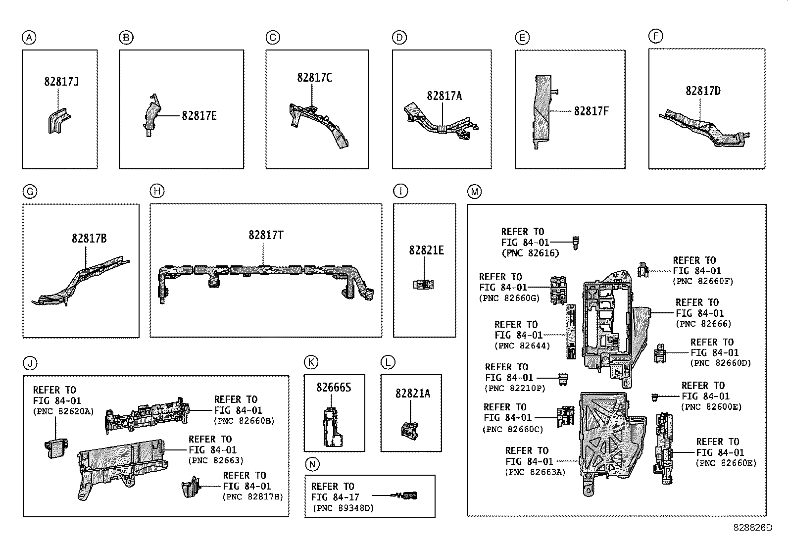 82817-3AC20 PROTECTOR, WIRING HARNESS, NO.1 product image