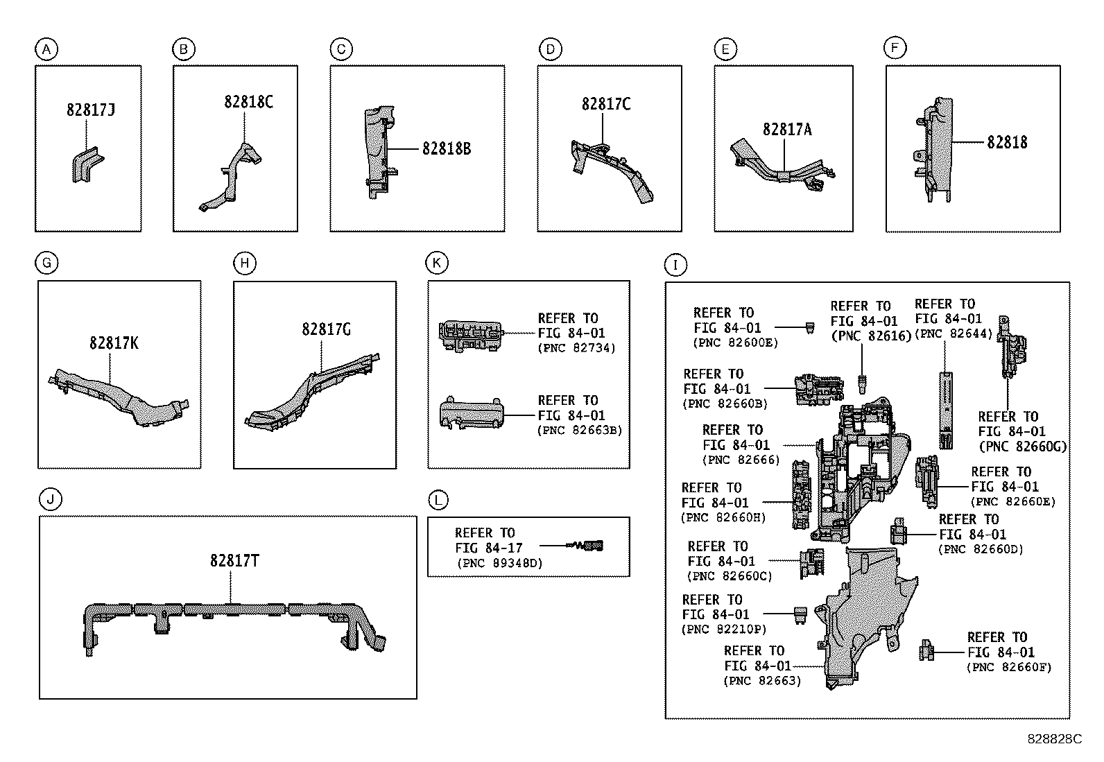 82817-3AC20 PROTECTOR, WIRING HARNESS, NO.1 product image