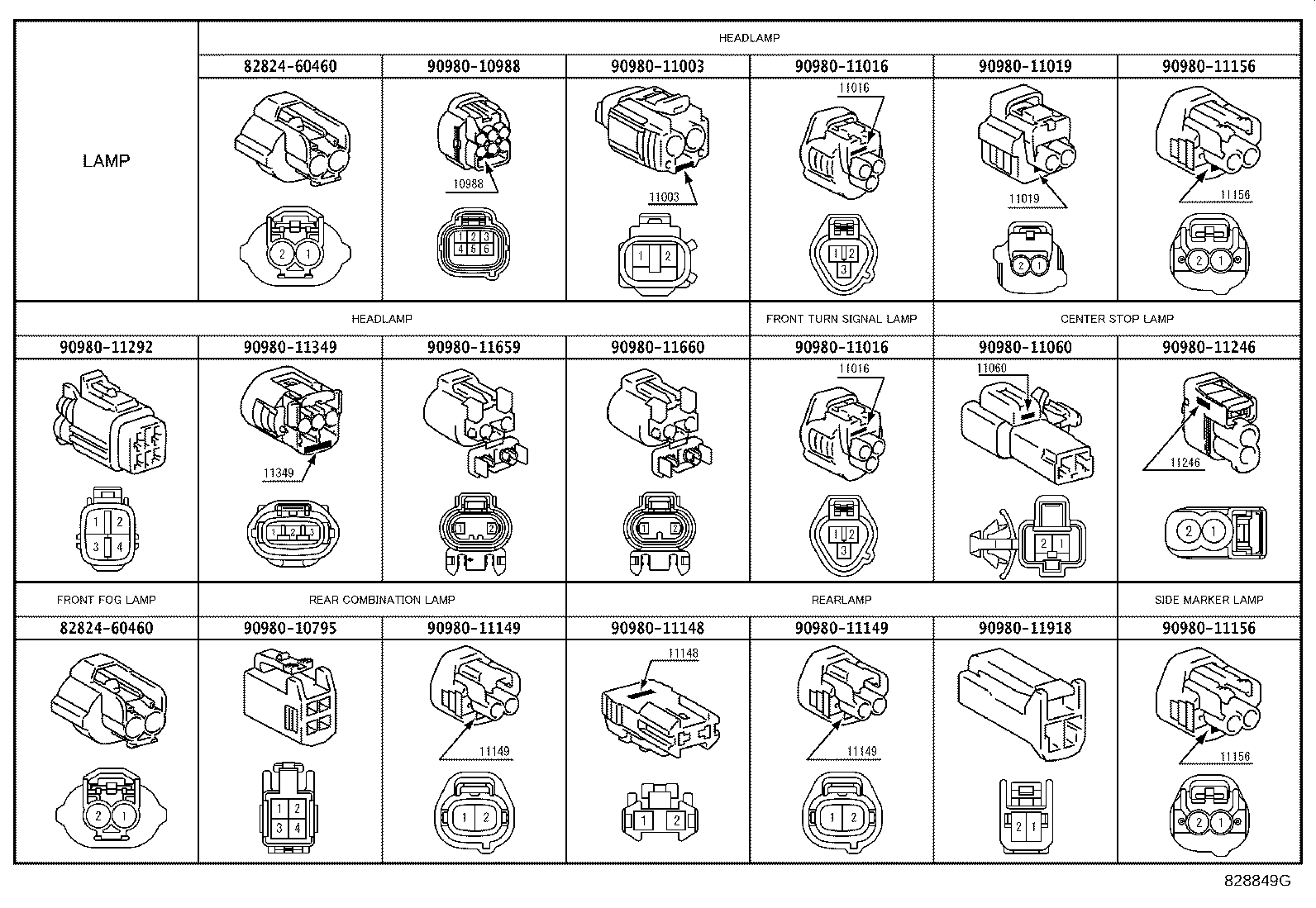 82817-42850 PROTECTOR, WIRING HARNESS, NO.2 product image