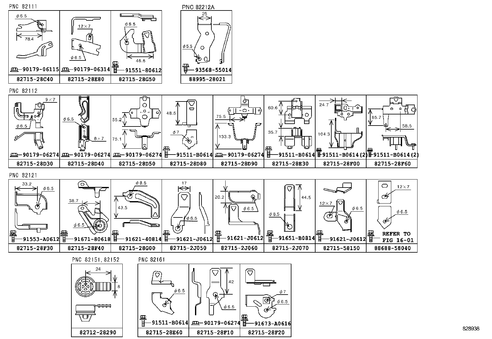 82151-28C40 WIRE, FRONT DOOR, RH product image