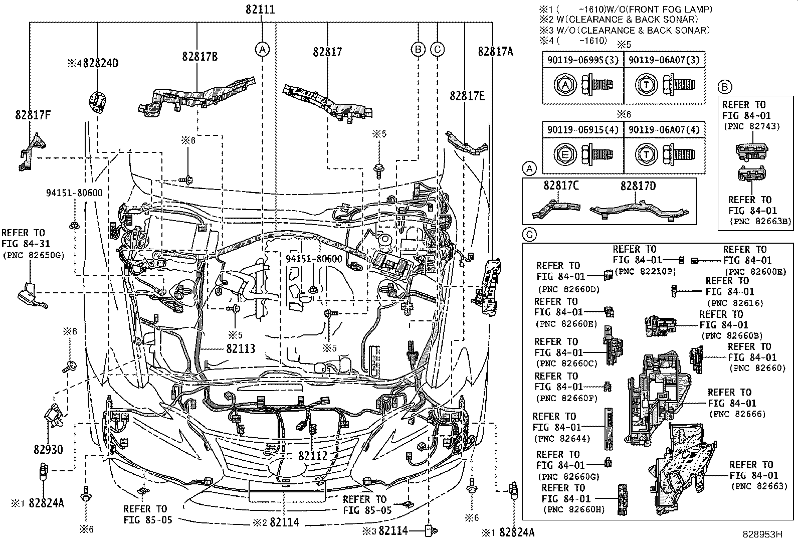 82817-53760 PROTECTOR, WIRING HARNESS, NO.1 product image
