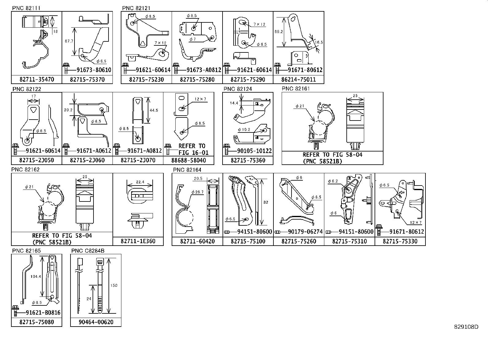 82142-75130 WIRE, INSTRUMENT PANEL, NO.2 product image