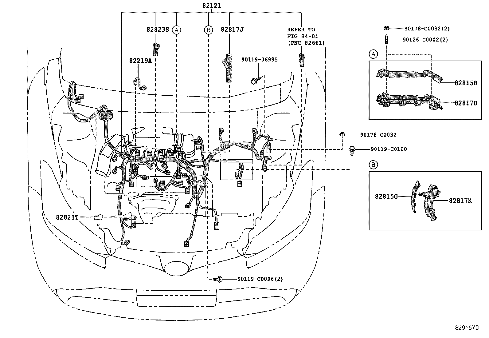 82121-0DN60 WIRE, ENGINE product image