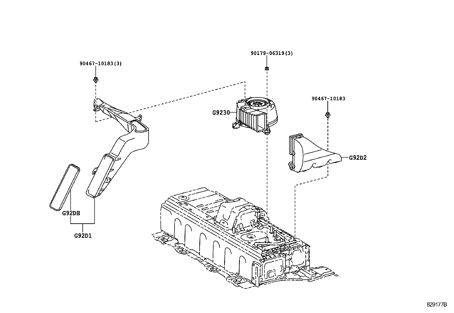 28800-28161 BATTERY product image