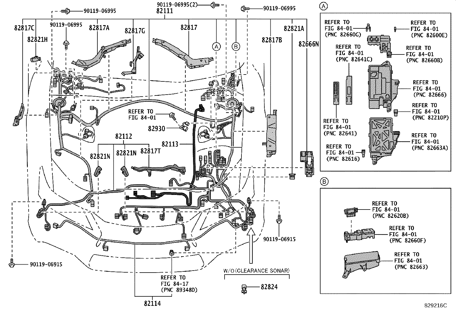 82151-30D00 WIRE, FRONT DOOR, RH product image
