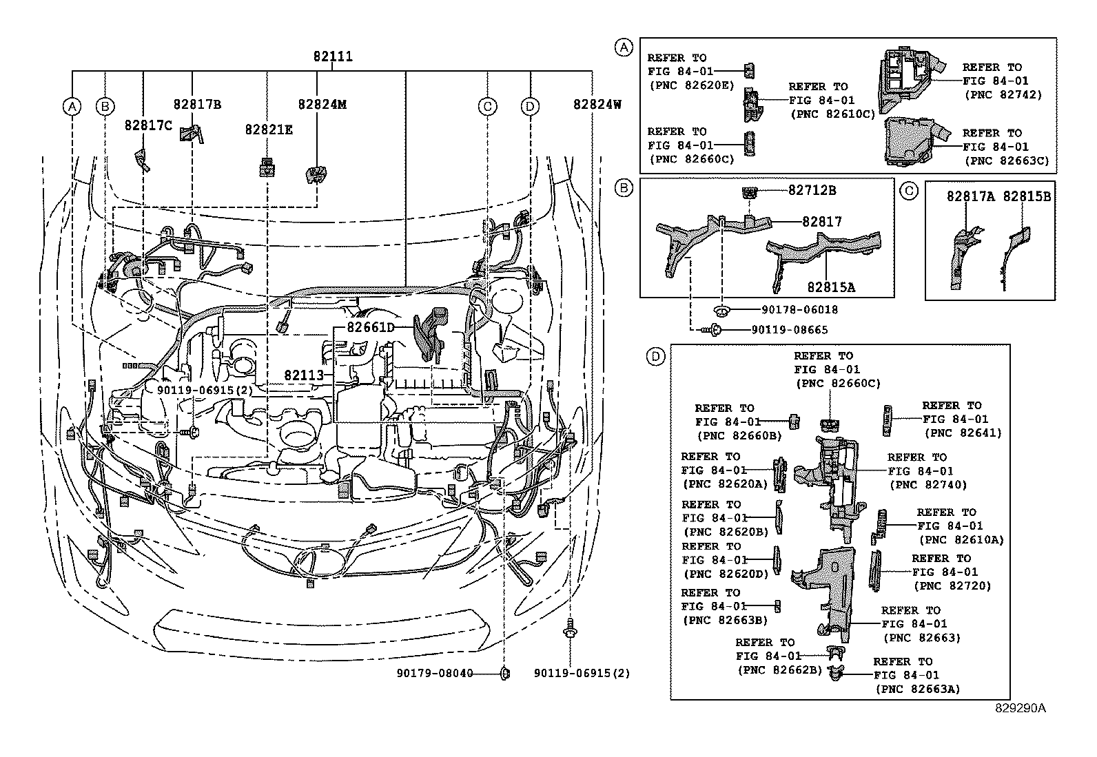 82121-06D30 WIRE, ENGINE product image