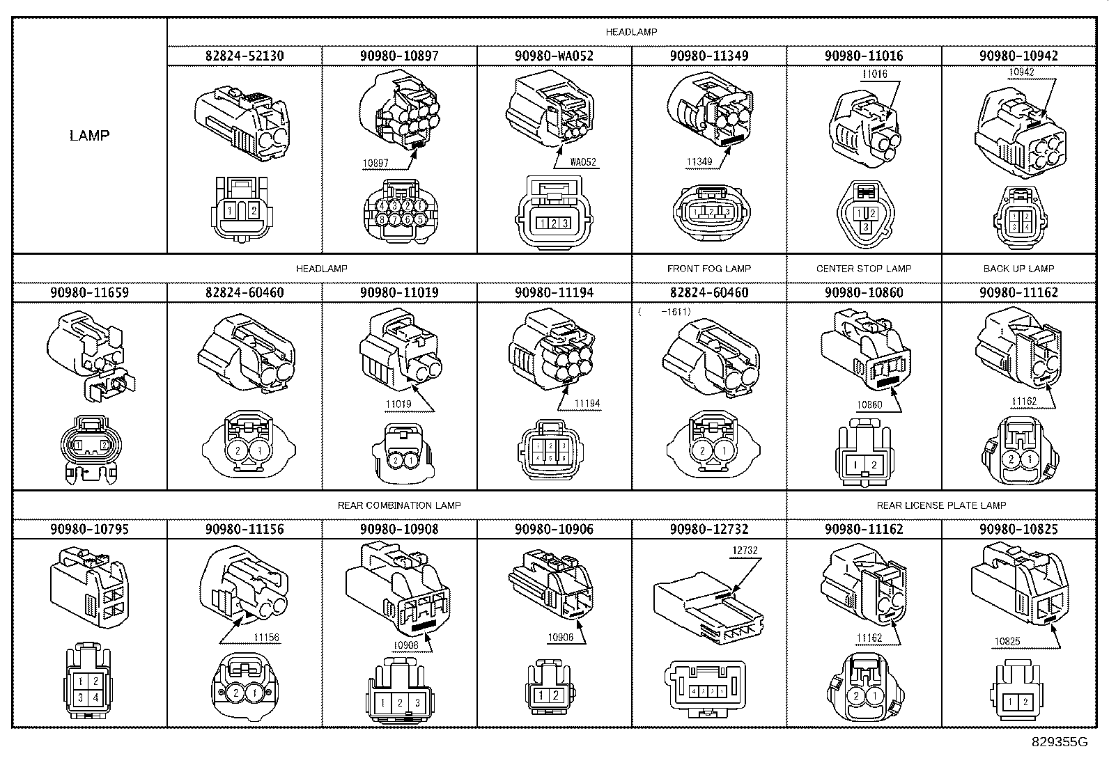 82140-02400 WIRE, INSTRUMENT PANEL, NO.2 product image