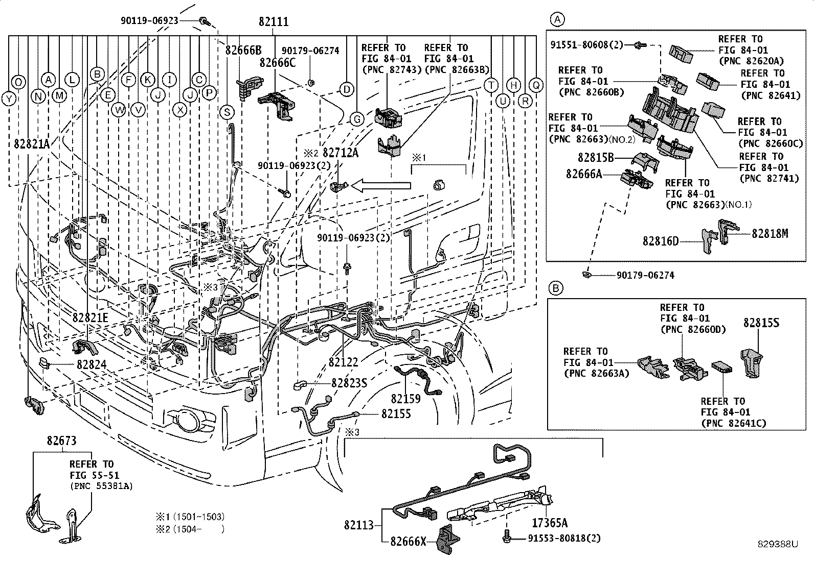 82817-V3030 PROTECTOR, WIRING HARNESS, NO.2 product image