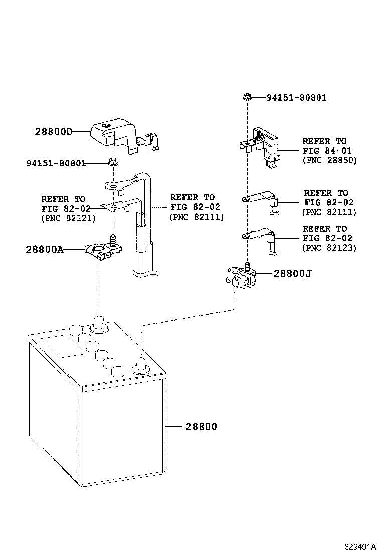 82821-28280 COVER, CONNECTOR(FOR BATTERY TERMINAL) product image