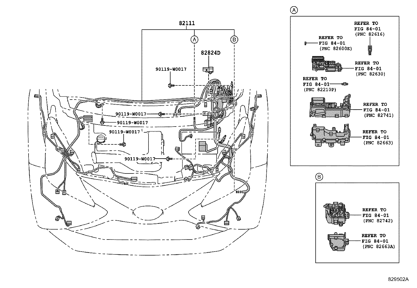 82121-0H461 WIRE, ENGINE product image