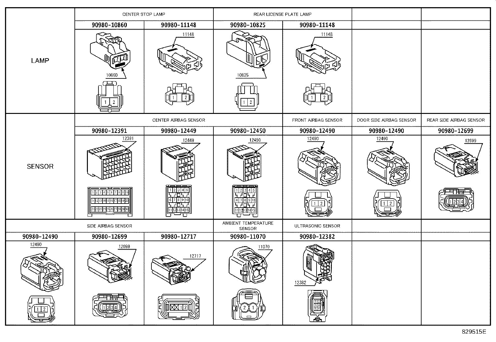 82142-02640 WIRE, INSTRUMENT PANEL, NO.2 product image