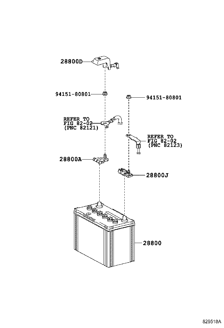 28899-0M030 INSULATOR, BATTERY product image