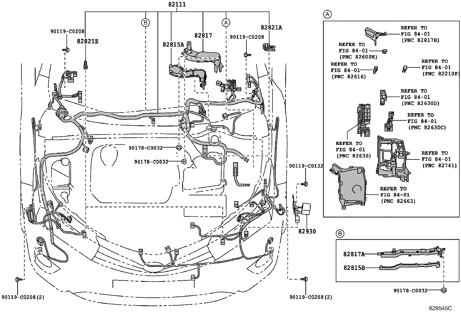 82817-02F30 PROTECTOR, WIRING HARNESS, NO.15 product image