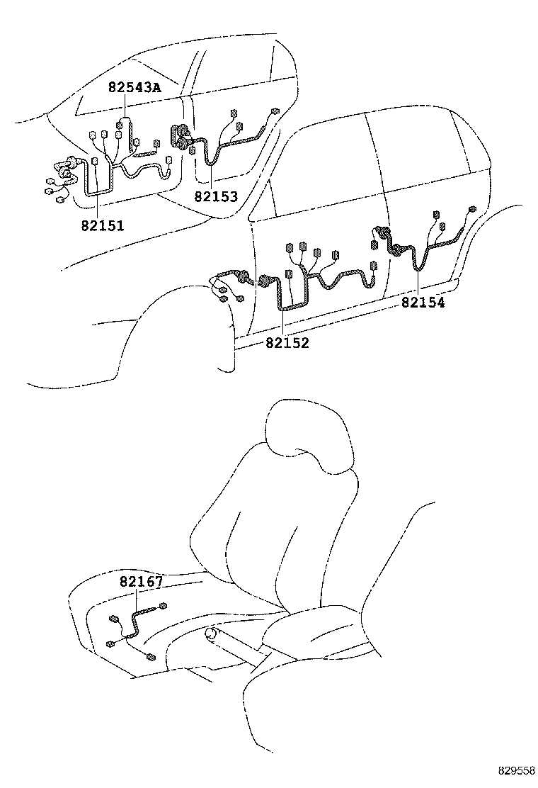 82121-13362 WIRE, ENGINE product image