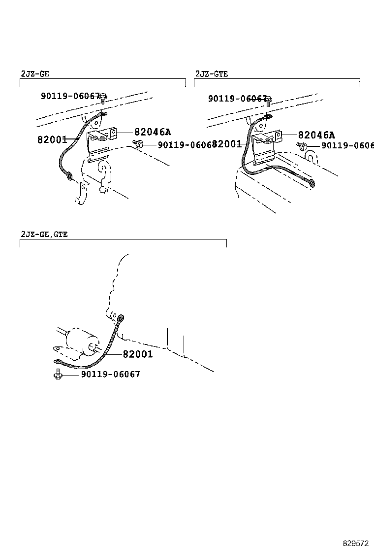 82121-14811 WIRE, ENGINE product image